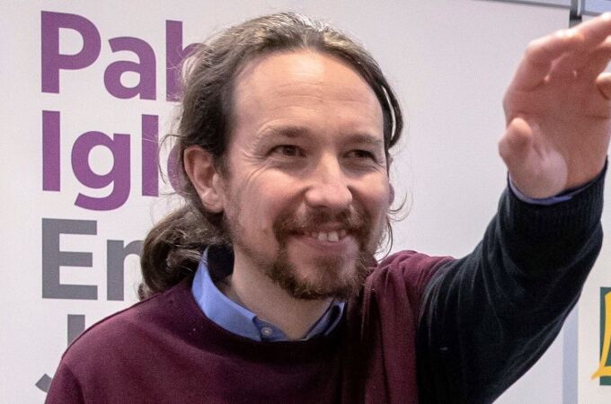 El líder de Podemos, Pablo Iglesias, en un acto ayer en Sevilla. EFE/Julio Muñoz