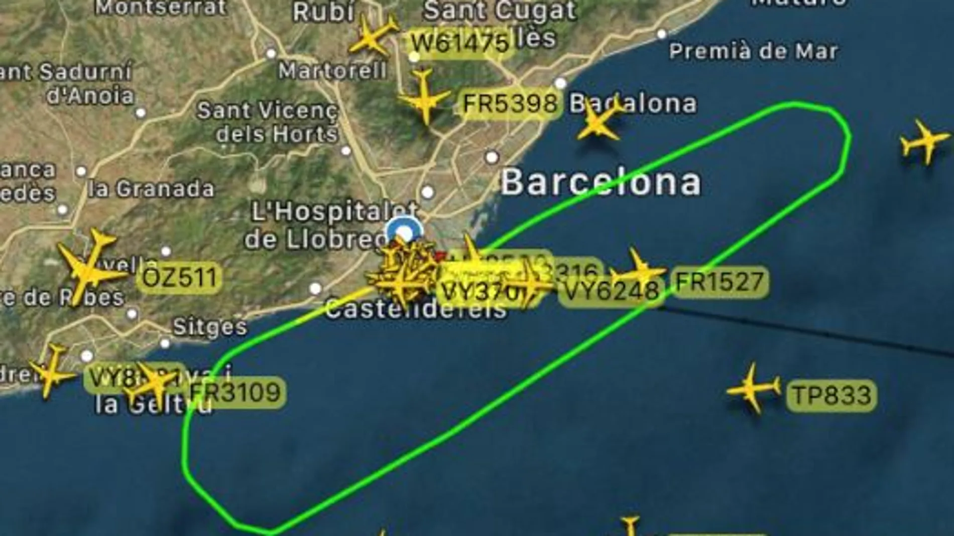 Regresa a Barcelona un vuelo con destino a Tel Aviv tras declarar una “emergencia general”