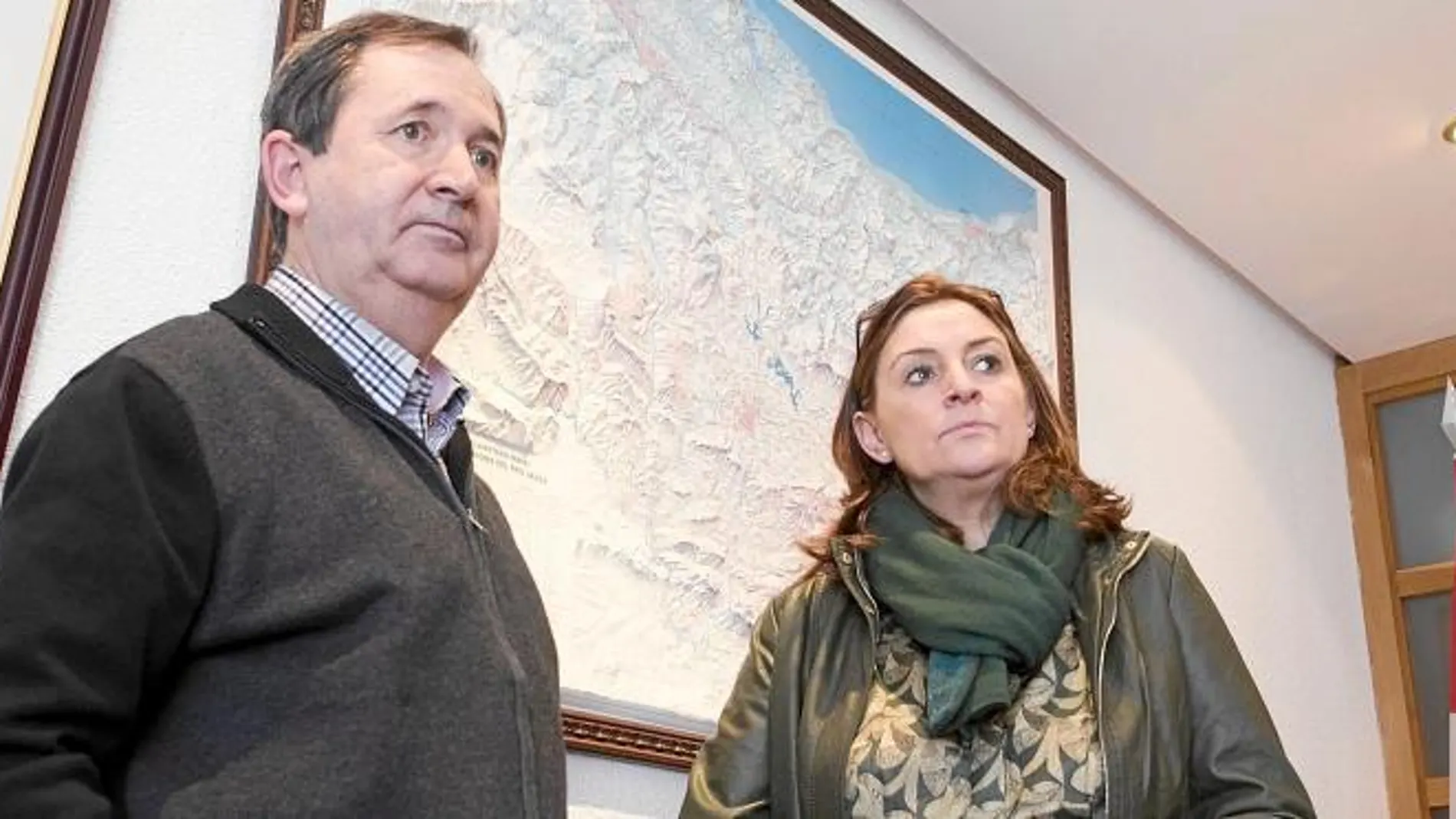 El alcalde, Ignacio Portilla, y la 'popular' Inmaculada Ranedo