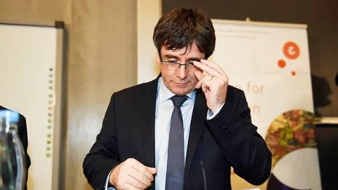 El expresidente de la Generalitat de Cataluña, Carles Puigdemont