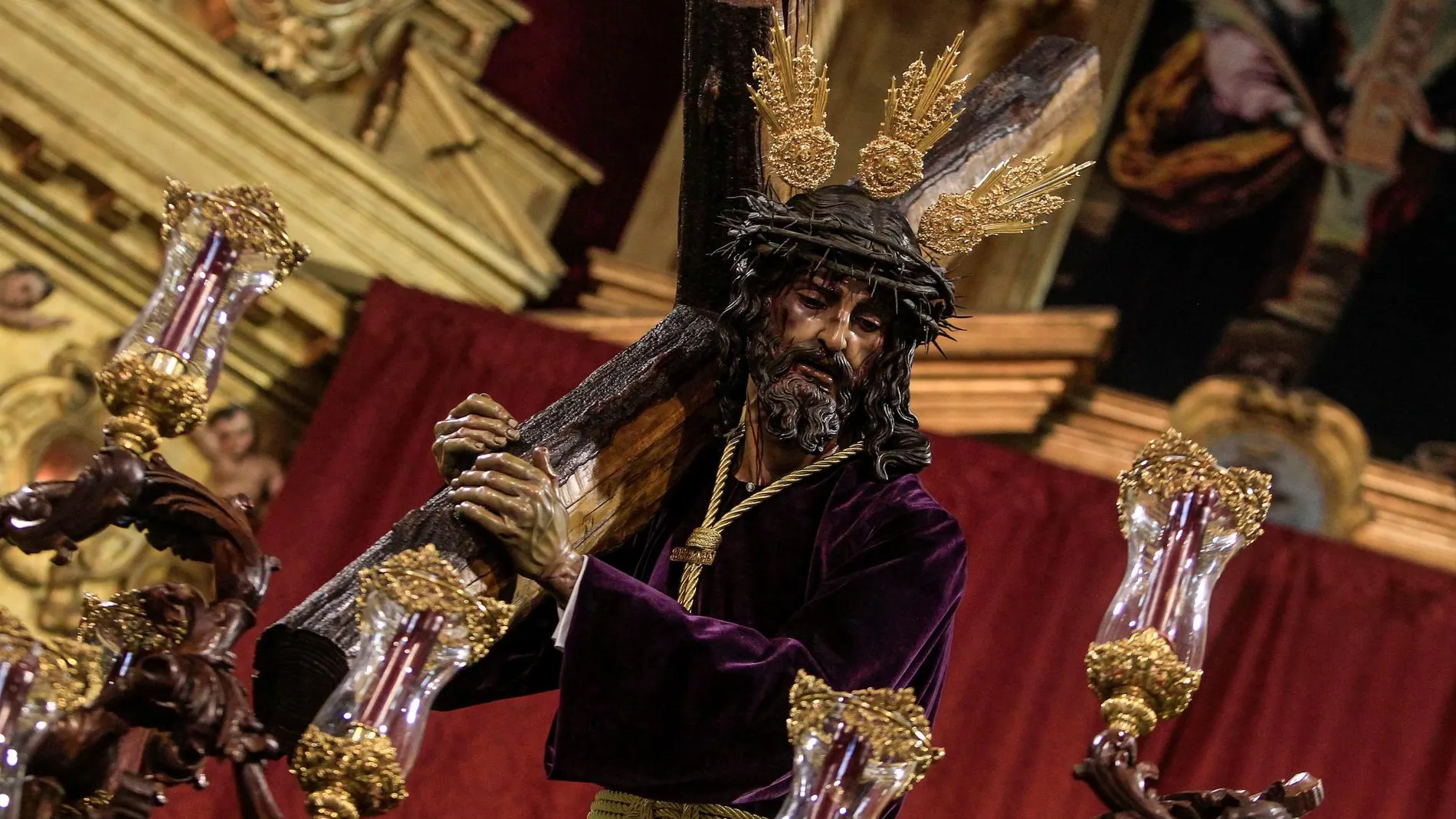 Nuestro Padre Jesús de la Humildad, de la hermandad del Cerro / Foto: Manuel Olmedo