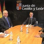 José Manuel Herrera se reúne con los responsables de la Asociación de Víctimas del Terrorismo