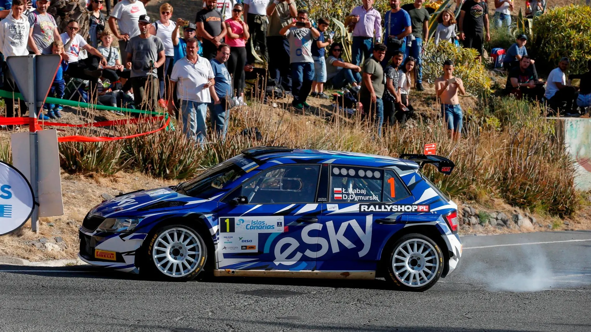 Pepe López consigue su primer victoria en el FIA European Rally Championship