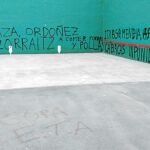 El frontón de Hernani (Guipúzcoa) apareció el sábado con pintadas en favor de ETA y contra las víctimas