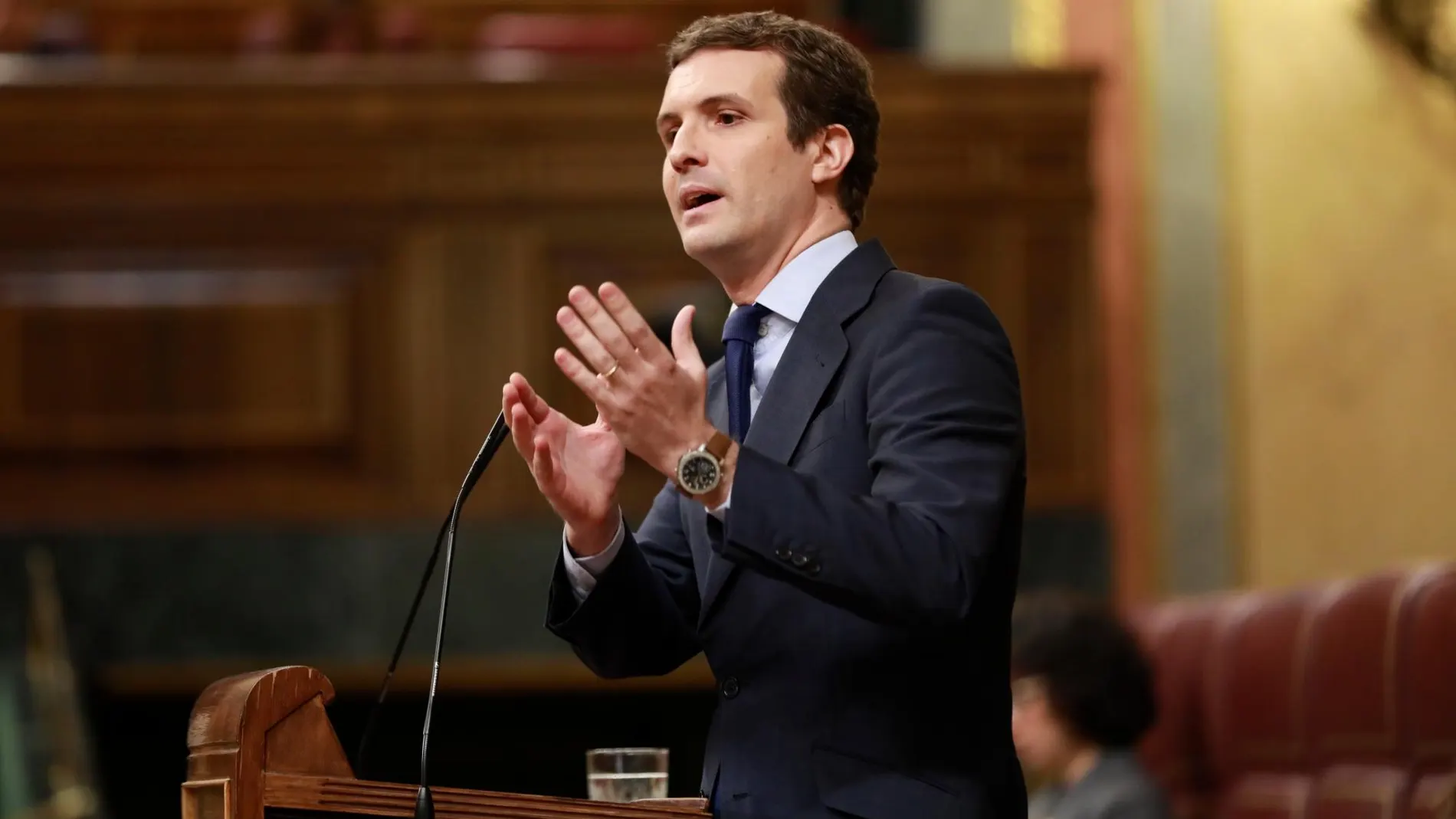 Pablo Casado en el Pleno del Congreso