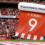 Homenaje a Fernando Torres después de su último partido con la camiseta del Atlético de Madrid / Foto: Efe