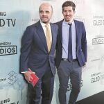 El director general de Atresmedia Studios, Ignacio Corrales, junto al director de contenidos, Nacho Manubens