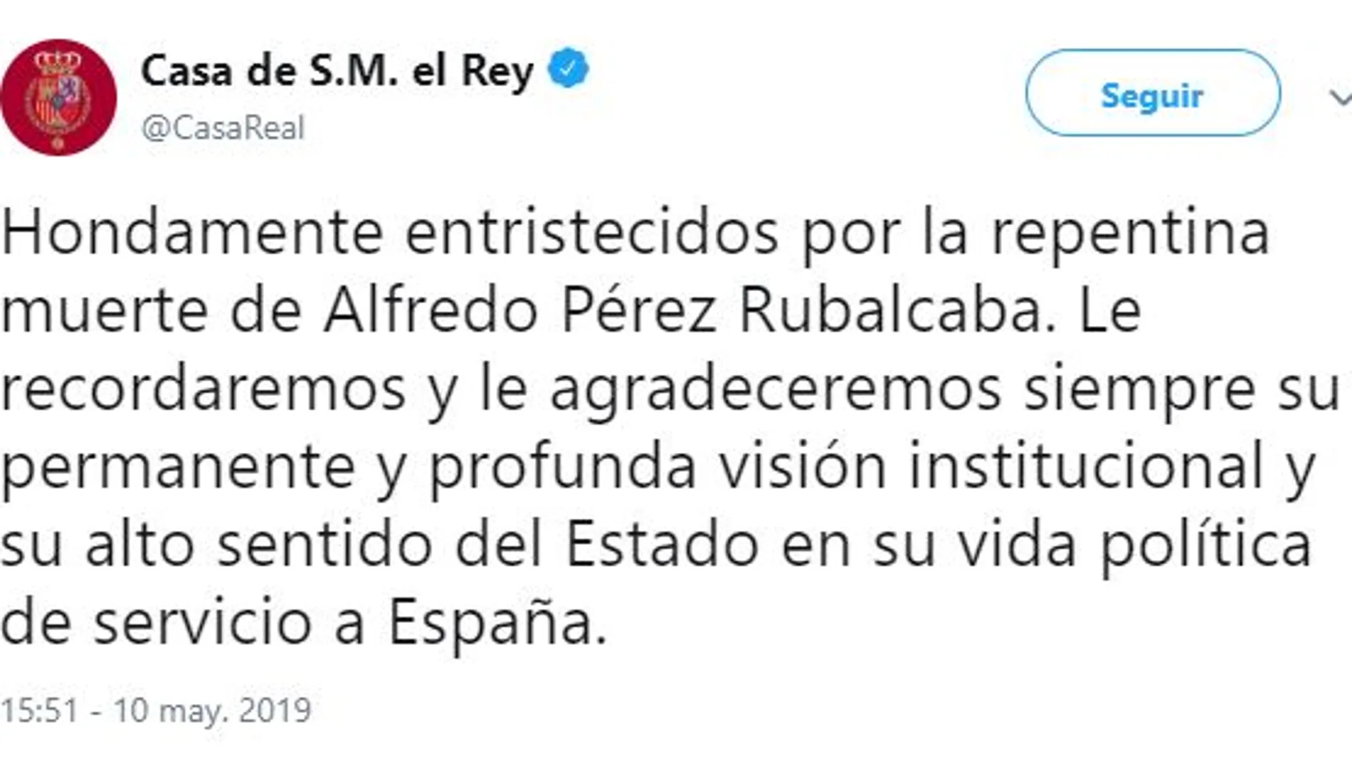 La Casa Real y el mundo de la política dan su último adiós a Pérez Rubalcaba