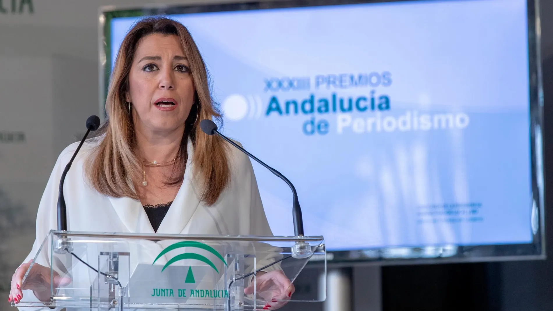 La presidenta de la Junta de Andalucía en funciones, Susana Díaz /Efe