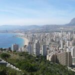 Panorámica de la ciudad de Benidorm