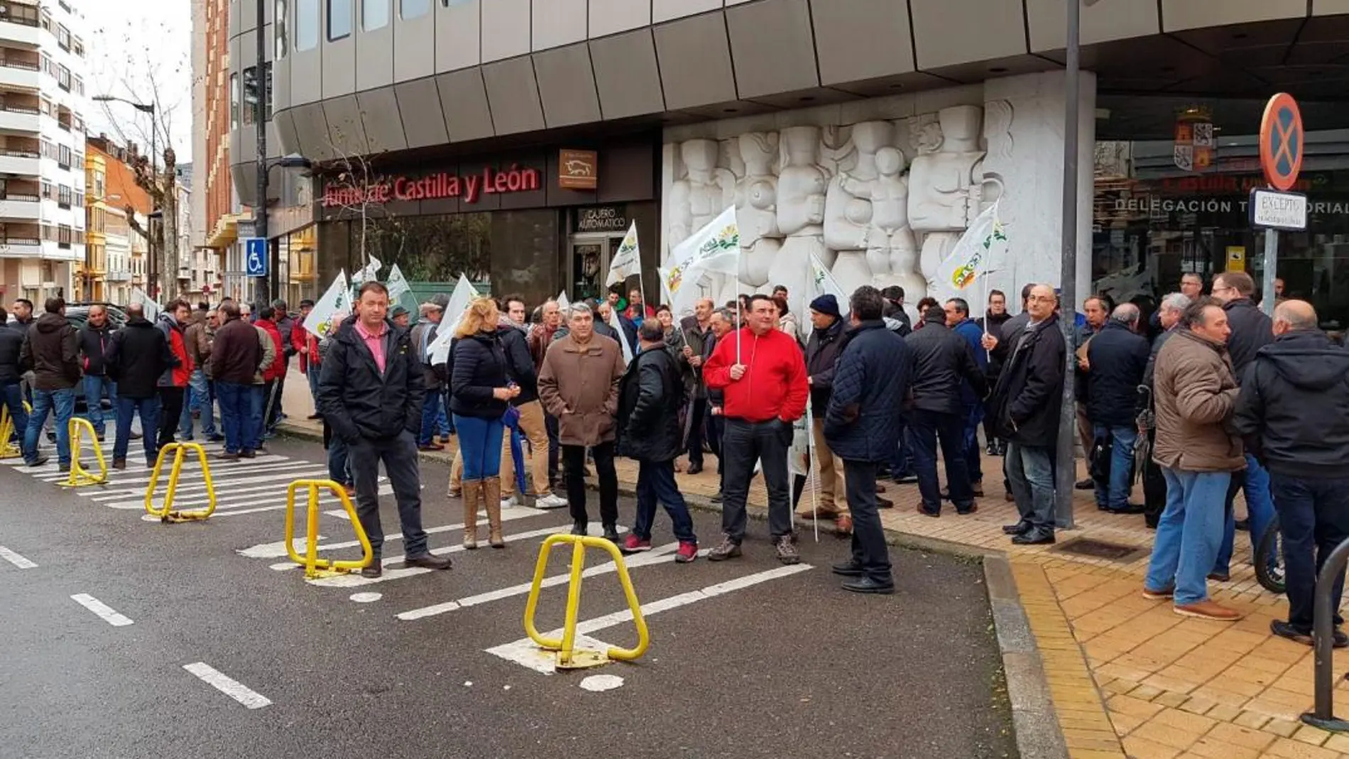 Agricultores y ganaderos se concentran en Zamora