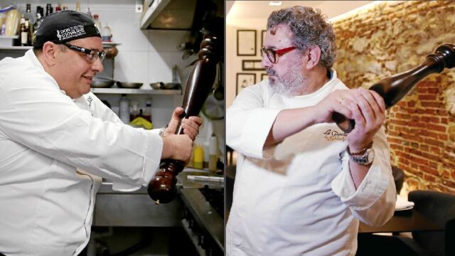 Andrea Tumbarello y Juanjo López Bedmar