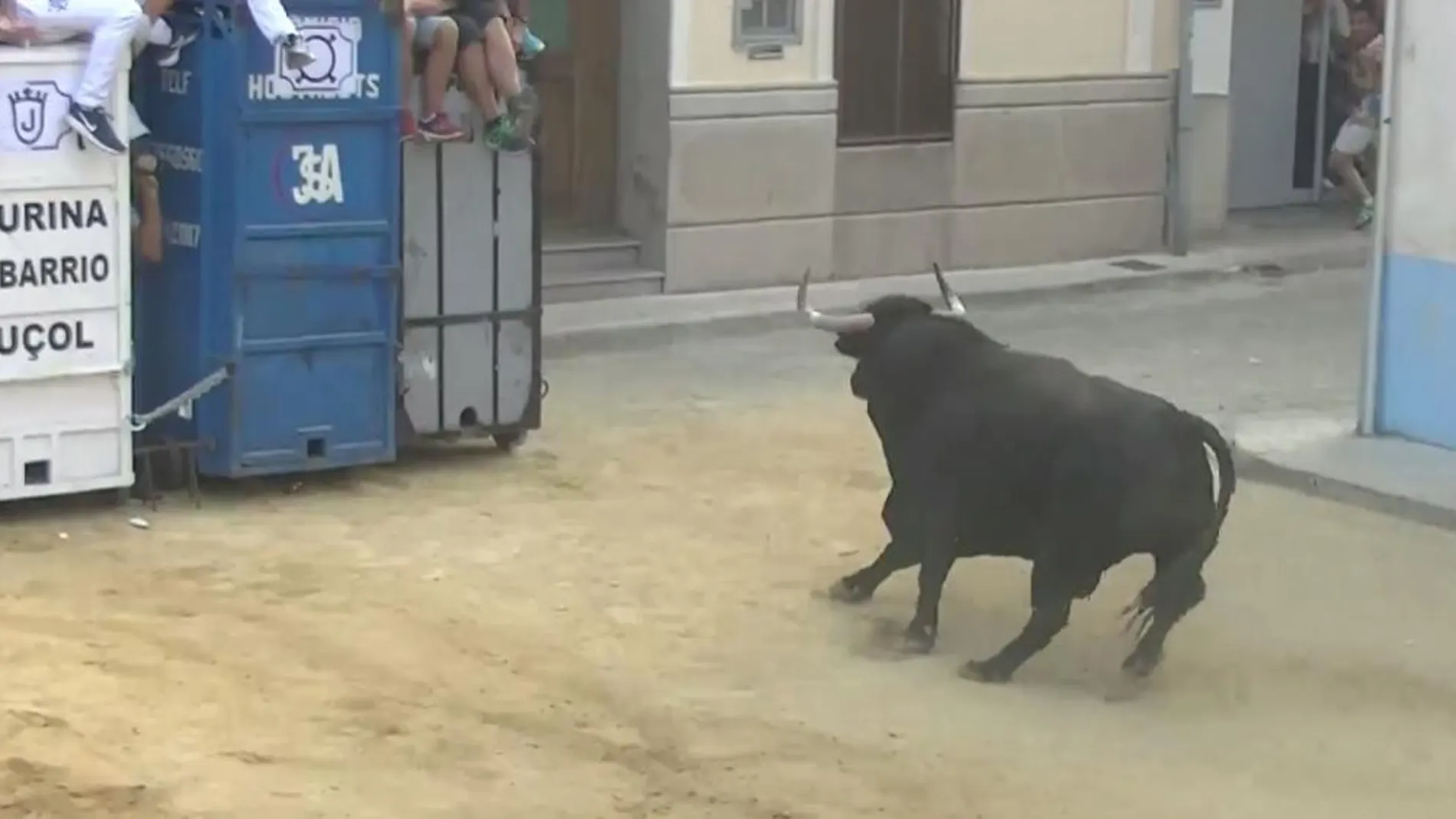 Imagen de un festejo en la localidad valenciana de Puçol