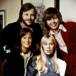 El grupo ABBA en una imagen de 1974