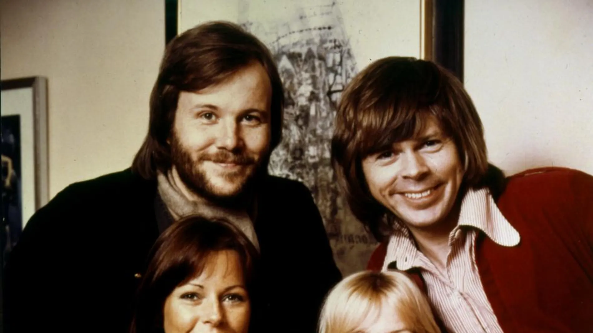 El grupo ABBA en una imagen de 1974