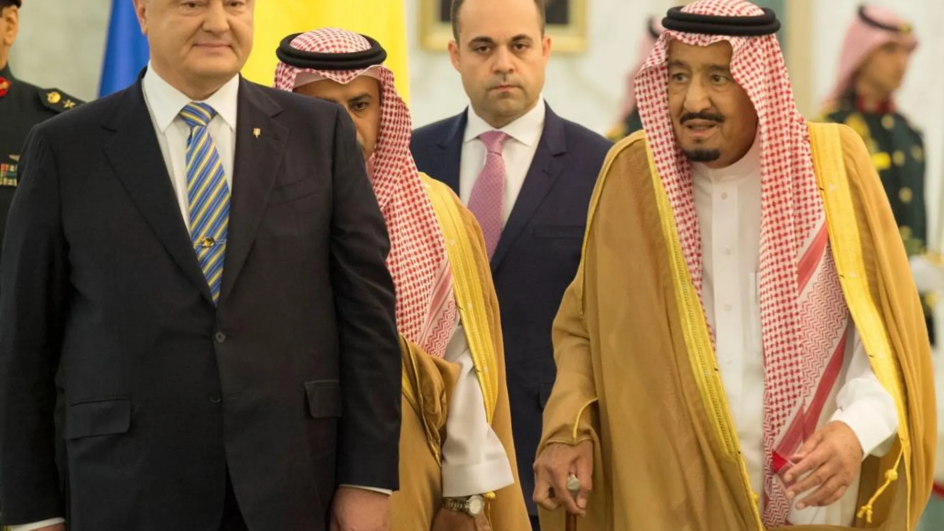 El rey de Arabia Saudí Salman bin Abdulaziz Al Saud