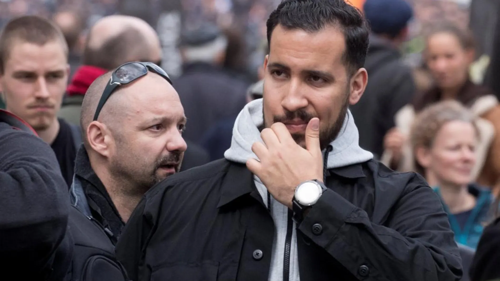 Alexandre Benalla, el asesor de seguridad de Macron, en una imagen del pasado mes de mayo / Foto: Reuters
