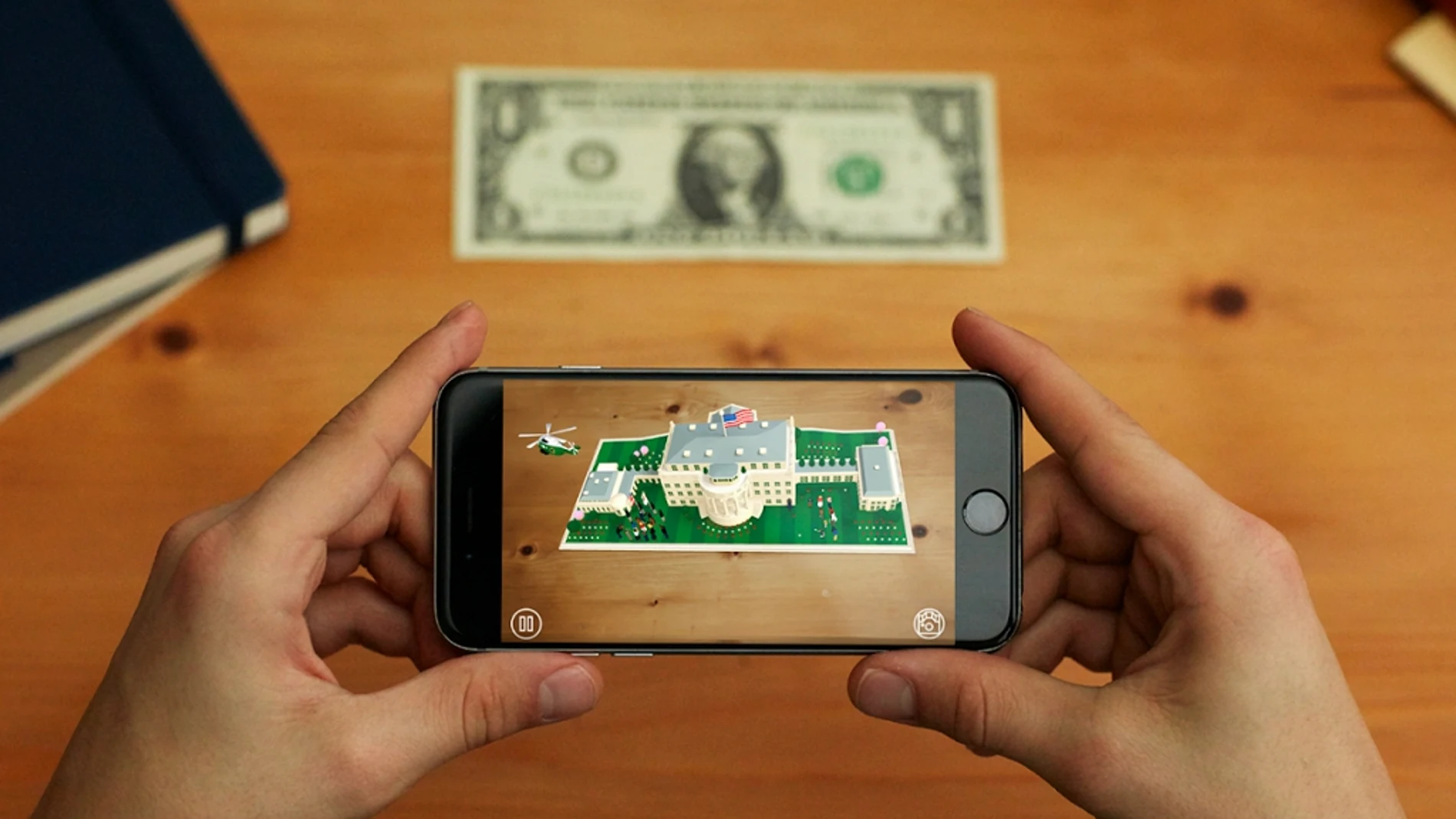La Casa Blanca lanza su propia app de realidad aumentada