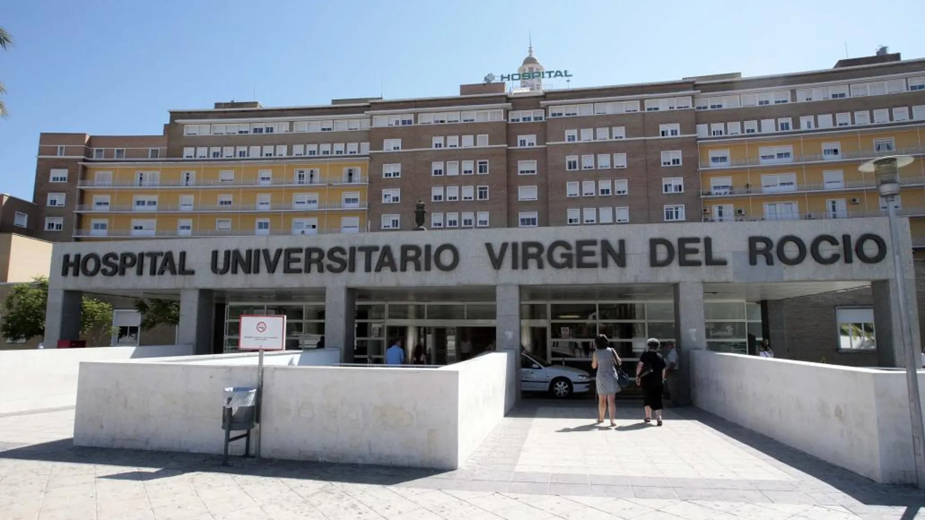Vista del hospital Virgen del Rocío de Sevilla