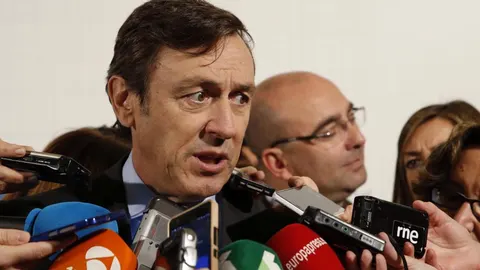 El portavoz del grupo popular en el Congreso, Rafael Hernando