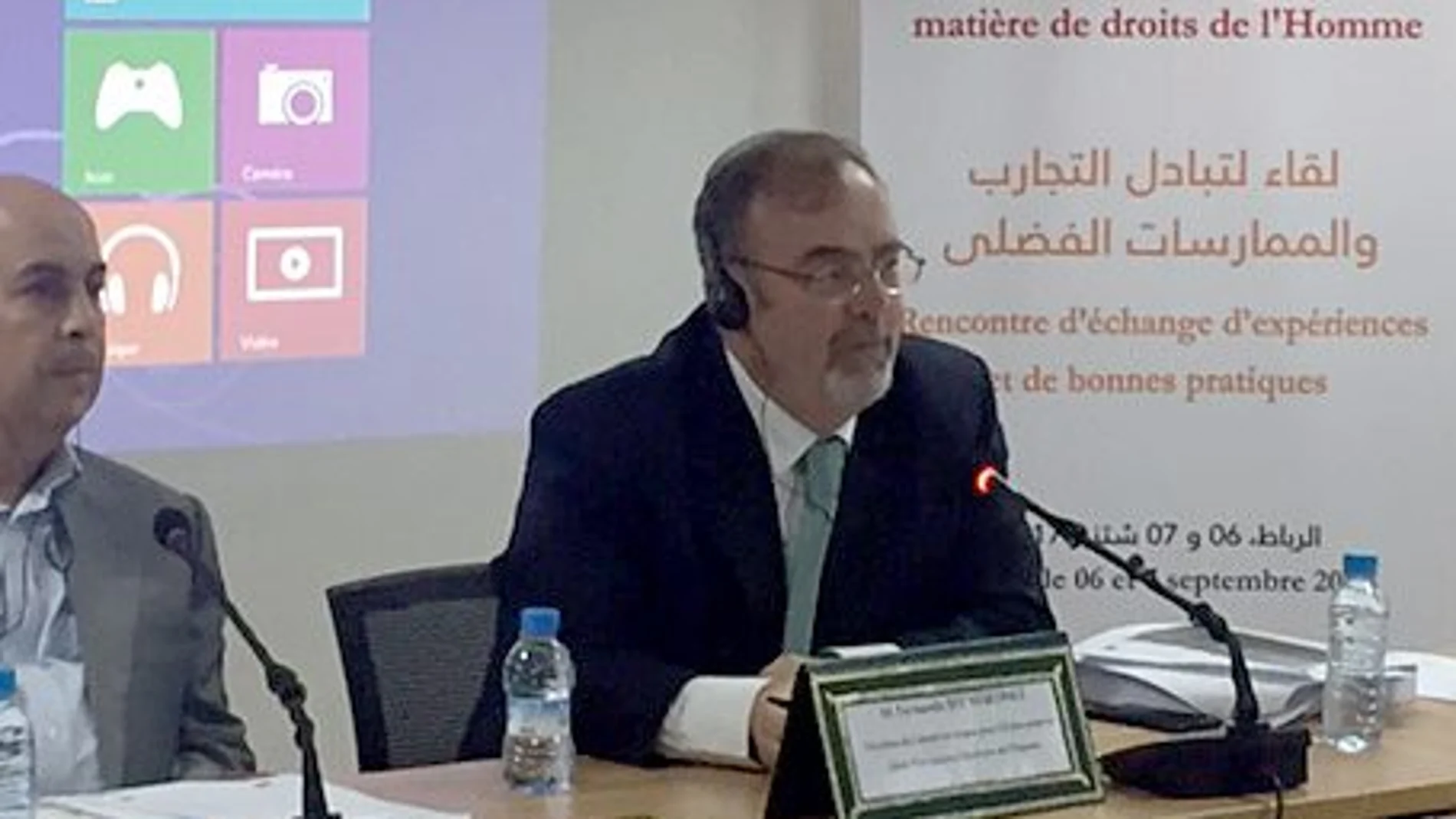 El consejero de Educación, Fernando Rey, participa en el Proyecto de la Unión Europea en relación con el refuerzo de las capacidades institucionales de la Delegación Interministerial de los Derechos Humanos en Marruecos