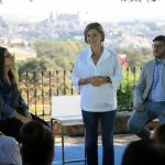 María Dolores de Cospedal, en un acto del PP en Toledo.