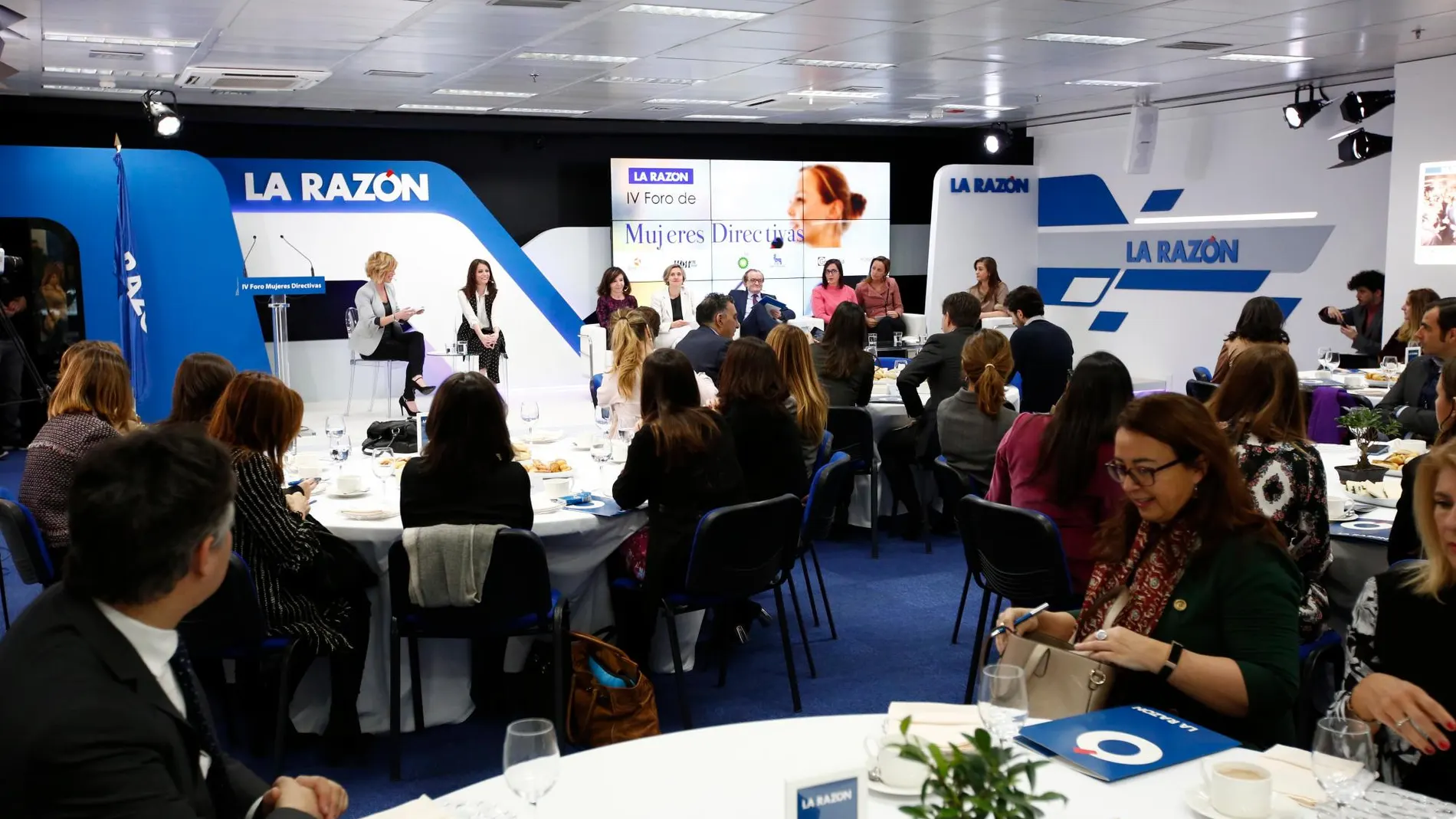 Imagen del IV Foro de Mujeres Directivas en LA RAZÓN. (Foto: Alberto R. Roldán)