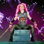 Shakira, en su concierto en Burdeos del pasado lunes