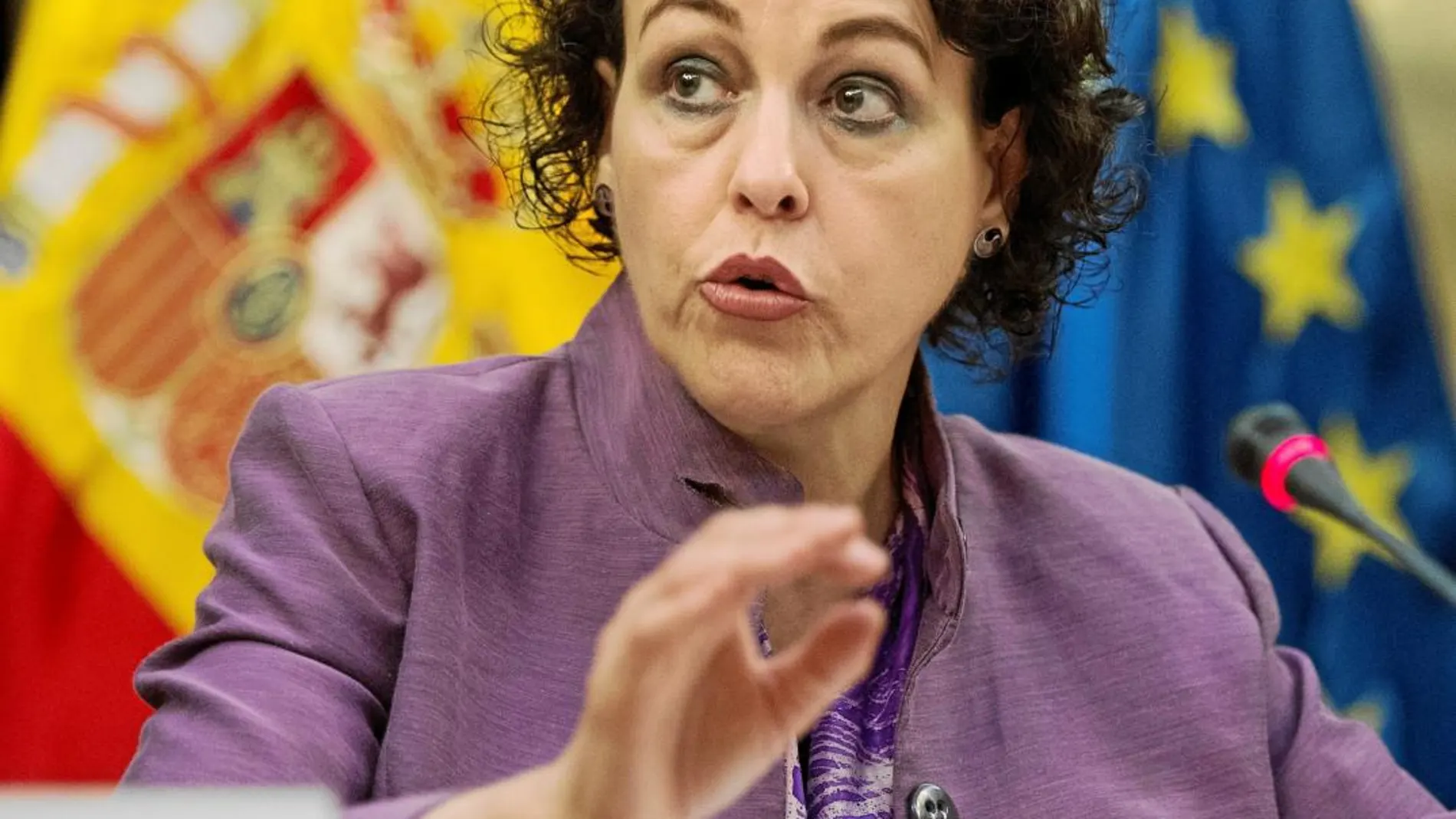 Magdalena Valerio, ministra de Trabajo, Migraciones y Seguridad Social, rige el departamento del que dependen las cotizaciones sociales