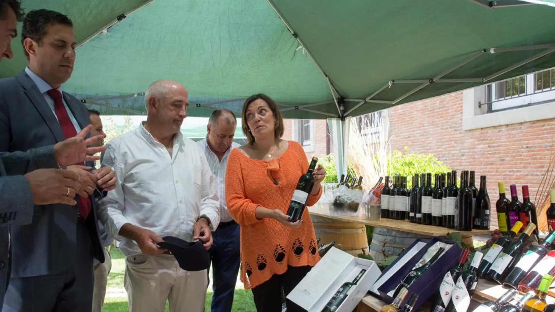 Milagros Marcos y Alberto de Castro, en la presentación de la añada de 2017