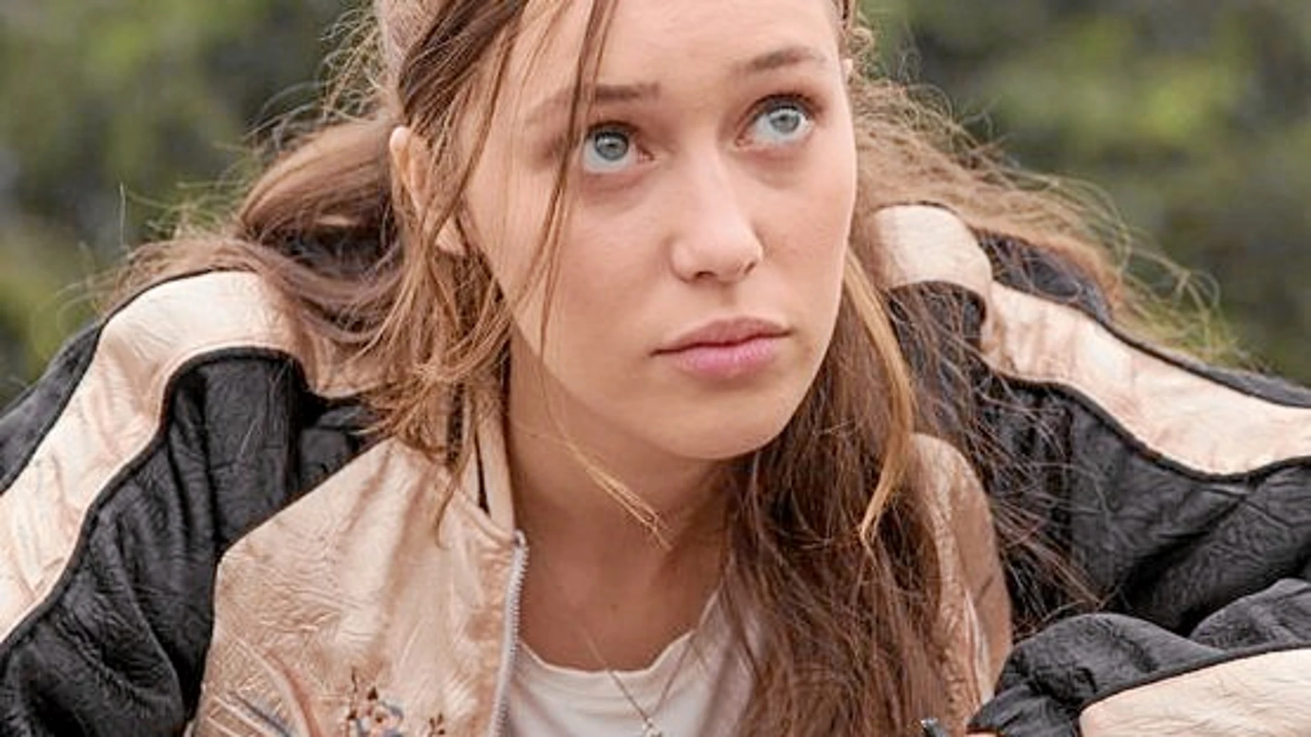 Alycia Debnam-Carey, en una de las escenas en «Fear The Walking Dead»