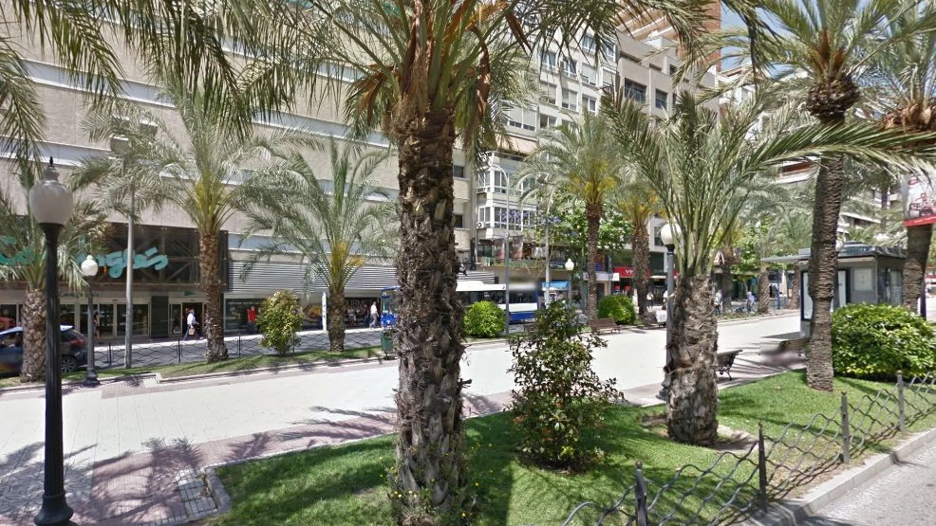 La detención se produjo en una céntrica calle comercial de Alicante