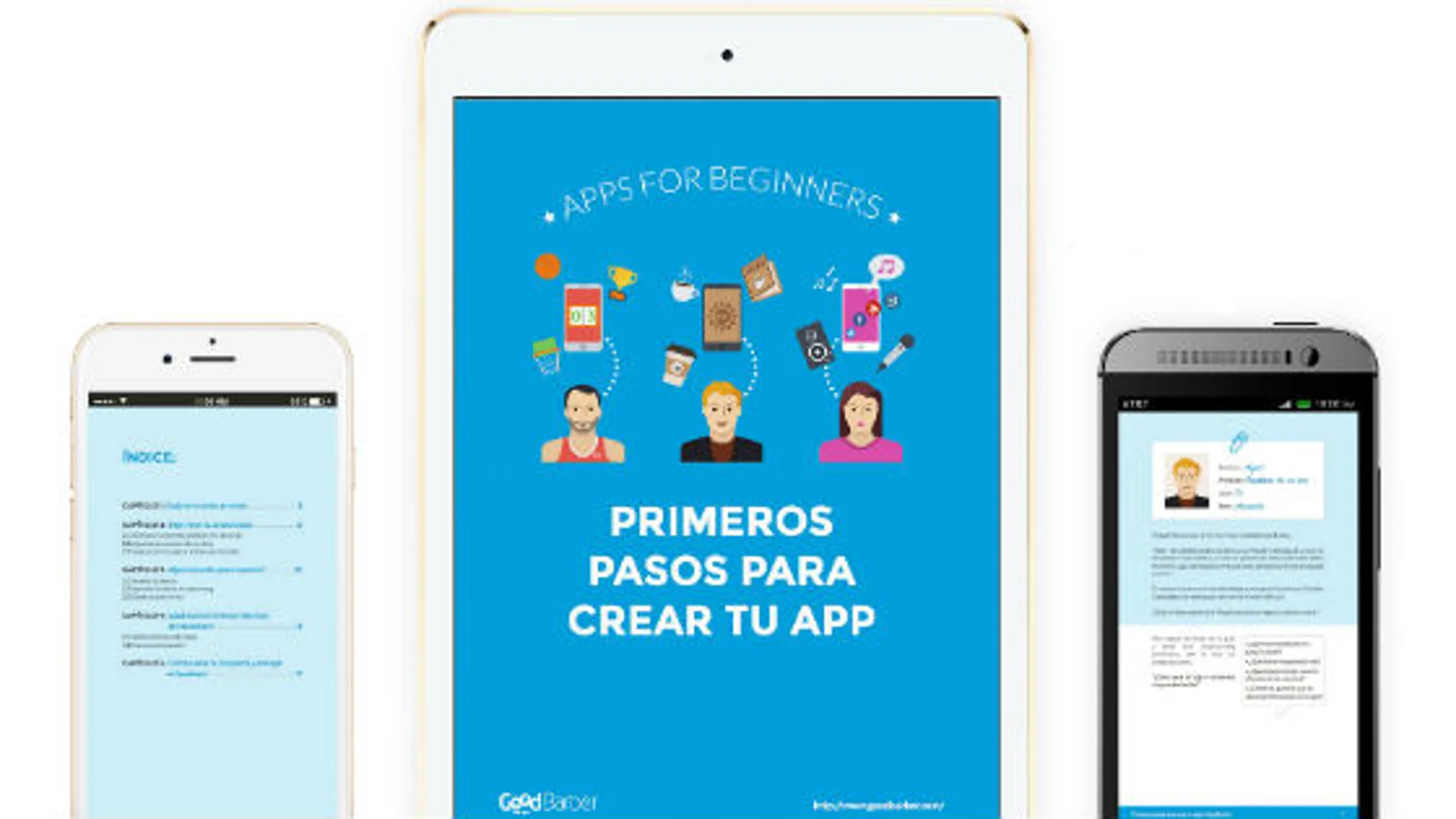 Este ebook explica los primeros pasos para crear tu app