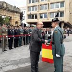 Acto castrense de la Guardia Civil en Soria con motivo del Día de su patrona