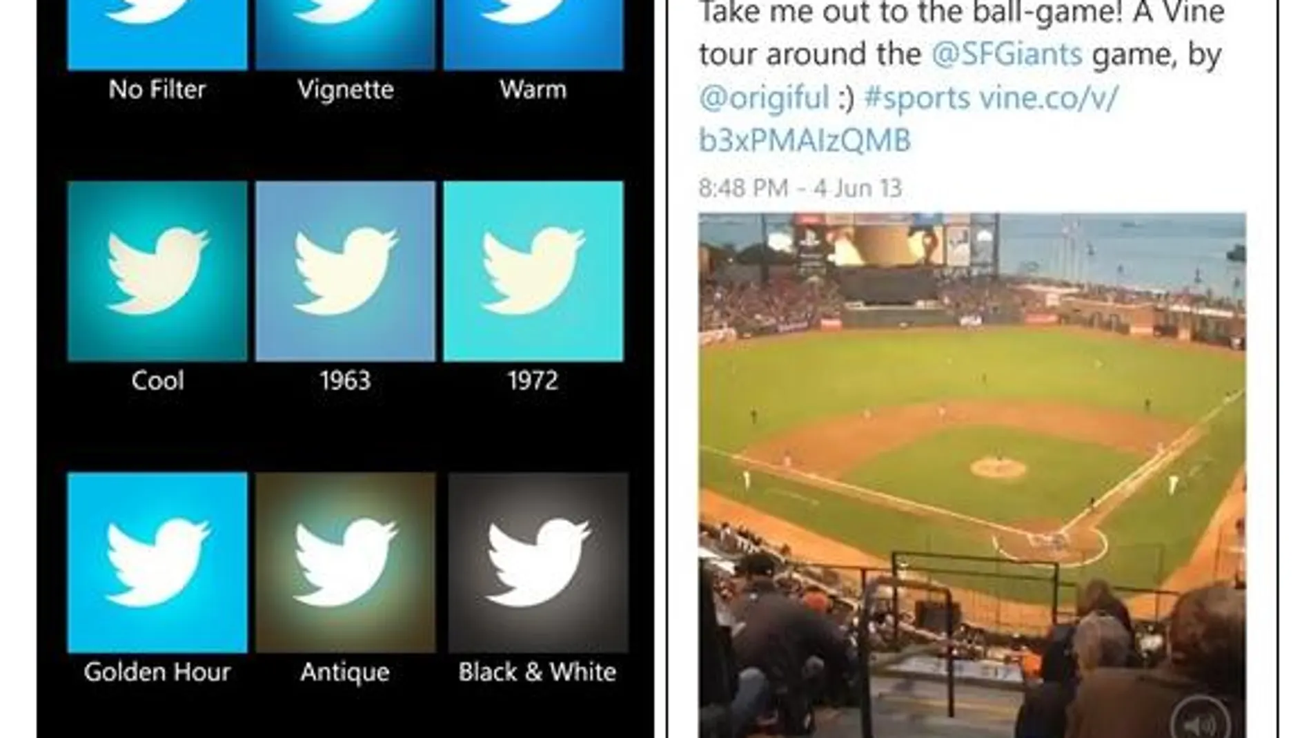 Twitter incorpora filtros a su aplicación de Windows Phone 8
