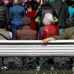 Concentración de la Asamblea de Pensionistas en San Sebastián