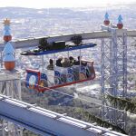 Imagen del parque de atracciones Tibidabo, que abrió ayer sus puertas con algunos cambios