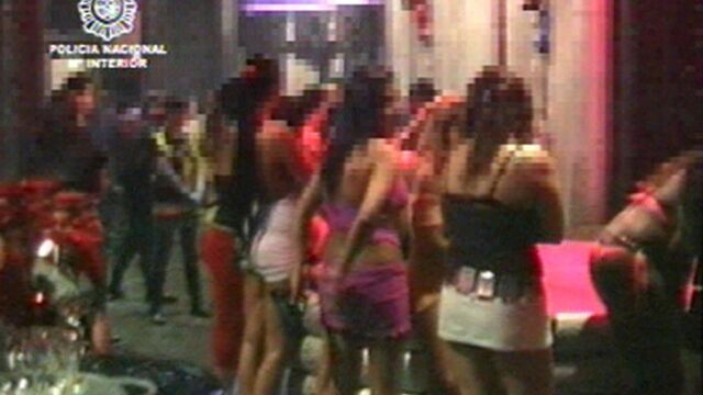 Imagen de archivo de una operación contra el tráfico de personas con fines de explotación sexual