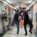 Márquez y Lorenzo, astronautas por un día en la NASA