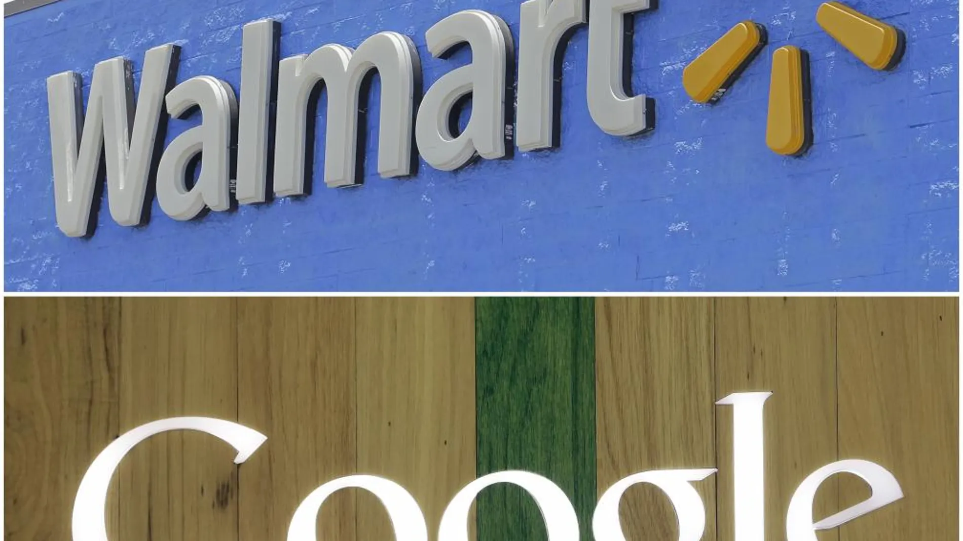 Google y Walmart buscan competir con Amazon