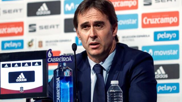 Julen Lopetegui, seleccionador español