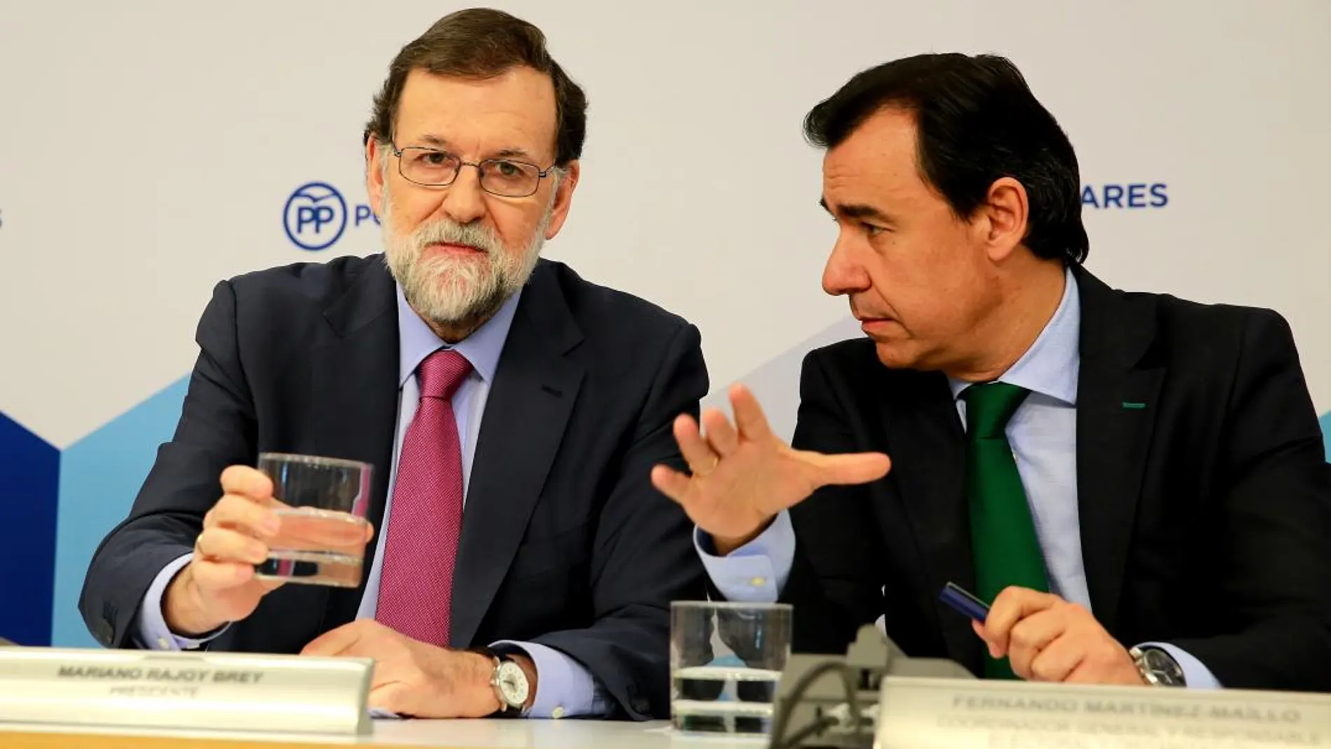 Mariano Rajoy y Fernando Martínez-Maíllo