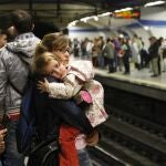 La salida del Bernabéu coincidirá con la huelga de Metro