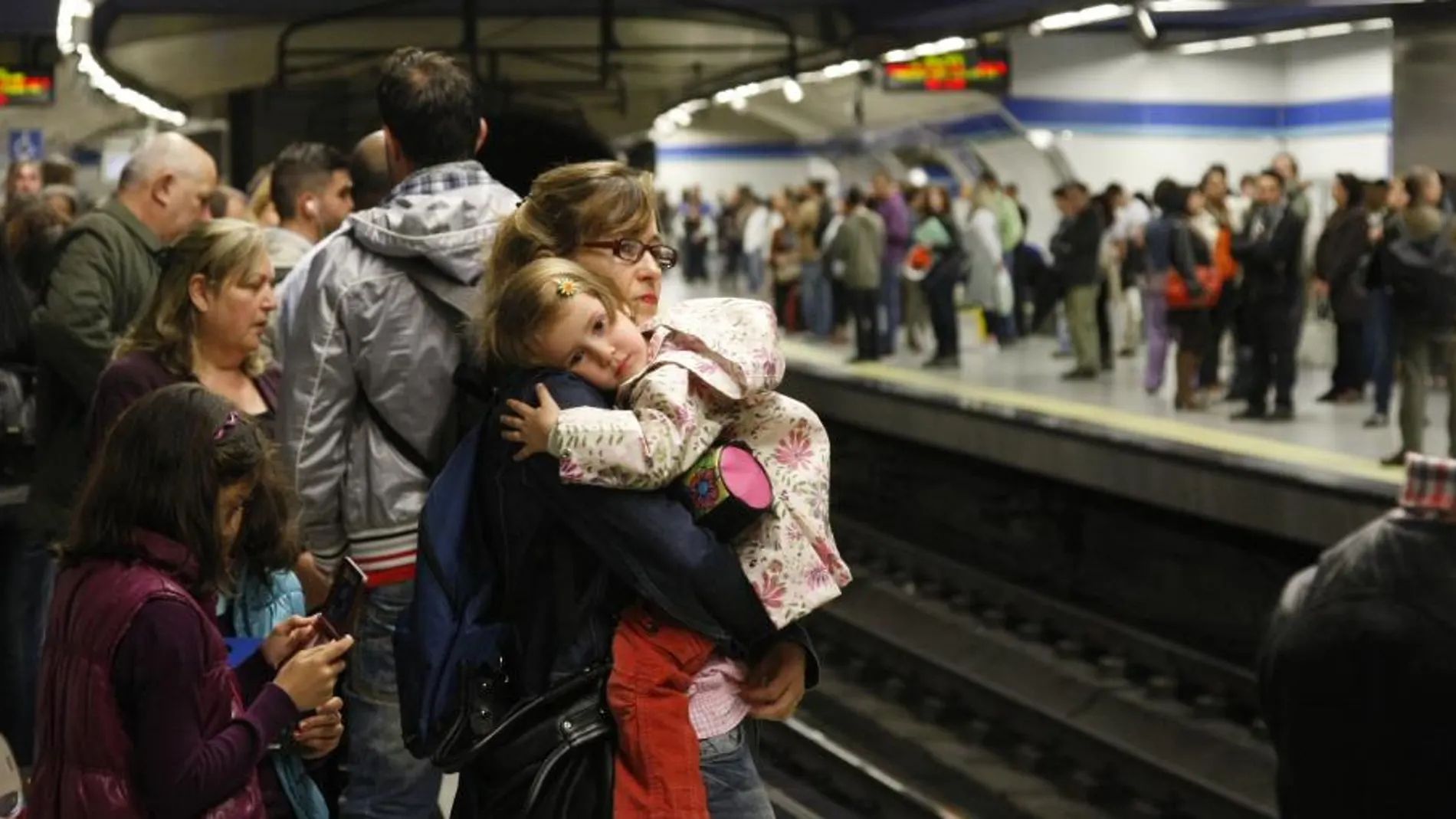 La salida del Bernabéu coincidirá con la huelga de Metro