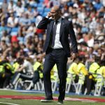 Zidane, en el Real Madrid-Villarreal