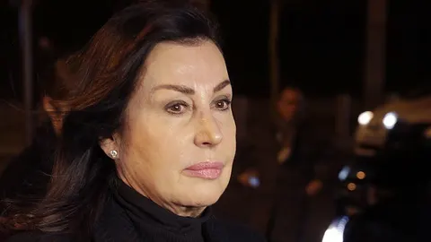 Carmen Martínez-Bordiú en la misa funeral por Carmen Franco. Jesús G. Feria