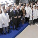 Fabra inauguró ayer la planta FIS de la empresa Faurecia en Almussafes, sexto proveedor mundial de equipamiento para automóviles