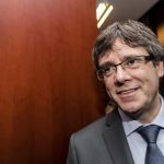 El expresidente de la Generalitat de Cataluña Carles Puigdemont