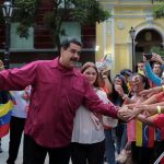 Nicolás Maduro, en el acto con las juventudes del partido /Reuters