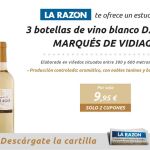 La Razón te ofrece un estuche con 3 botellas de vino blanco D.O. Rioja Marqués de Vidiago